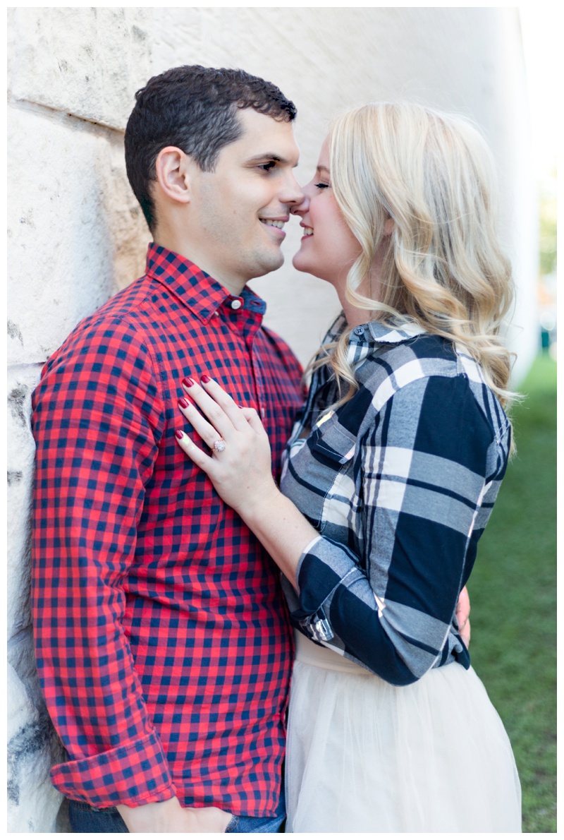 Downtown Georgetown, Texas Fall Engagement Pictures