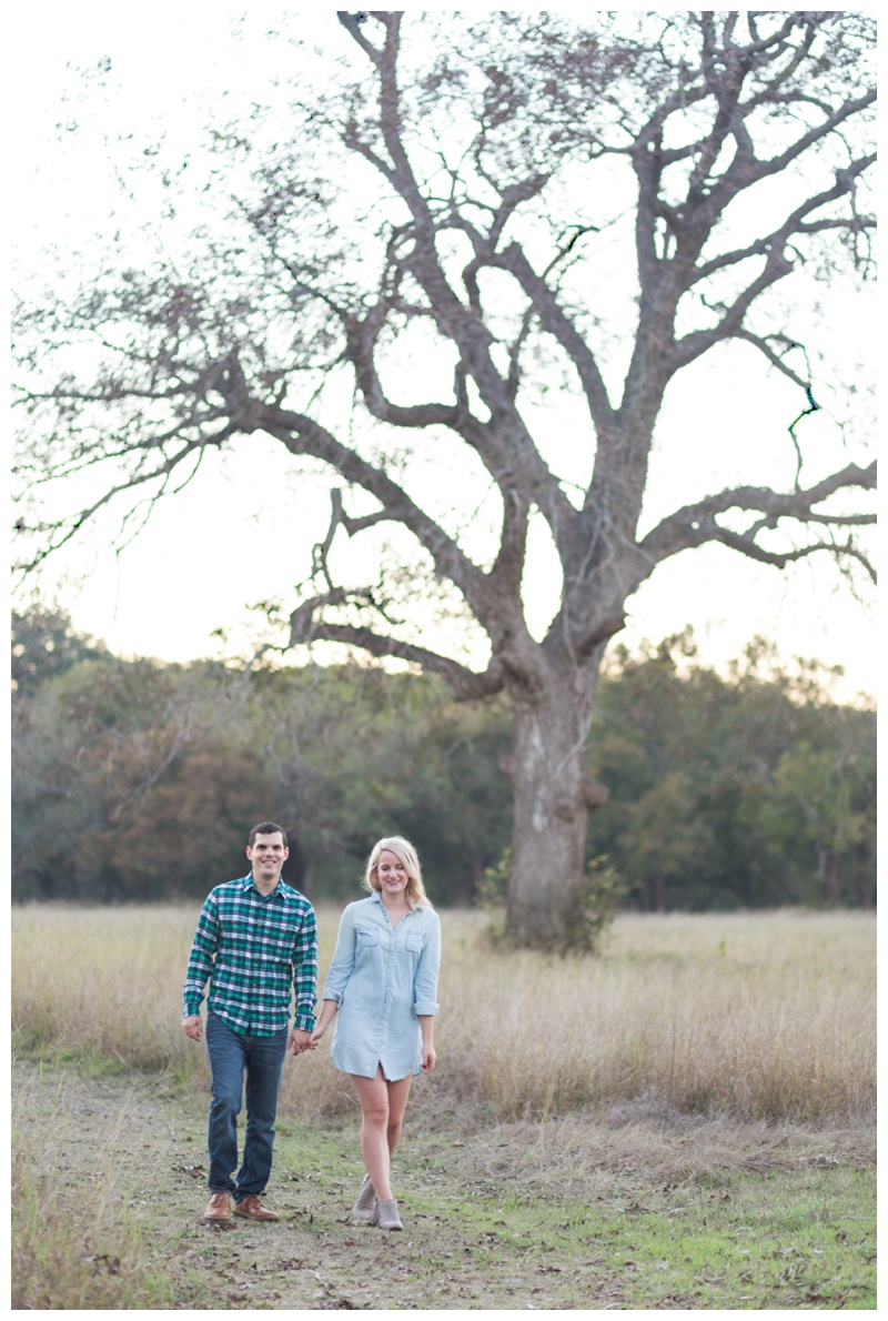 Fall Engagement Pictures at Berry Springs Park in Georgetown, Texas