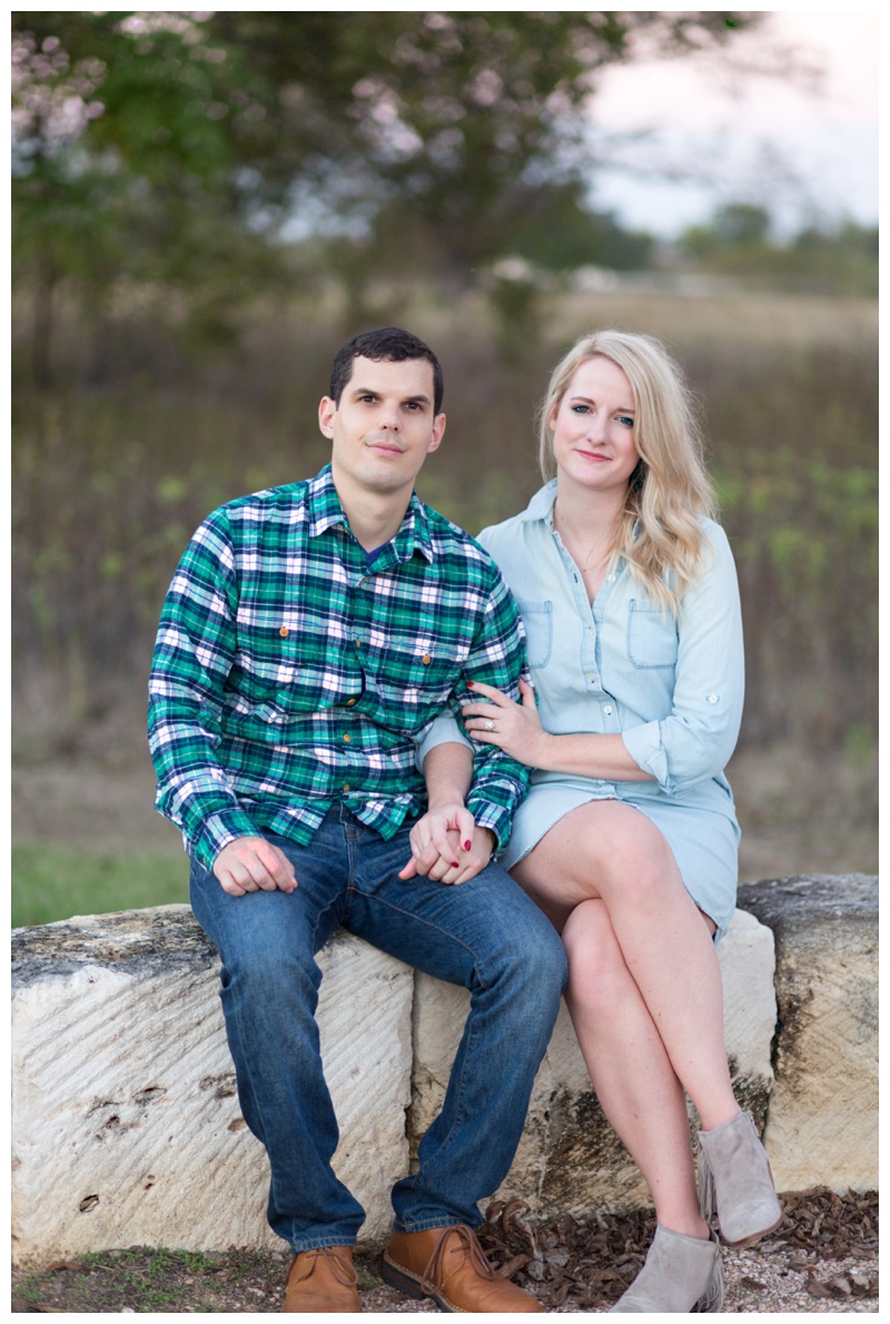 Fall Engagement Pictures at Berry Springs Park in Georgetown, Texas