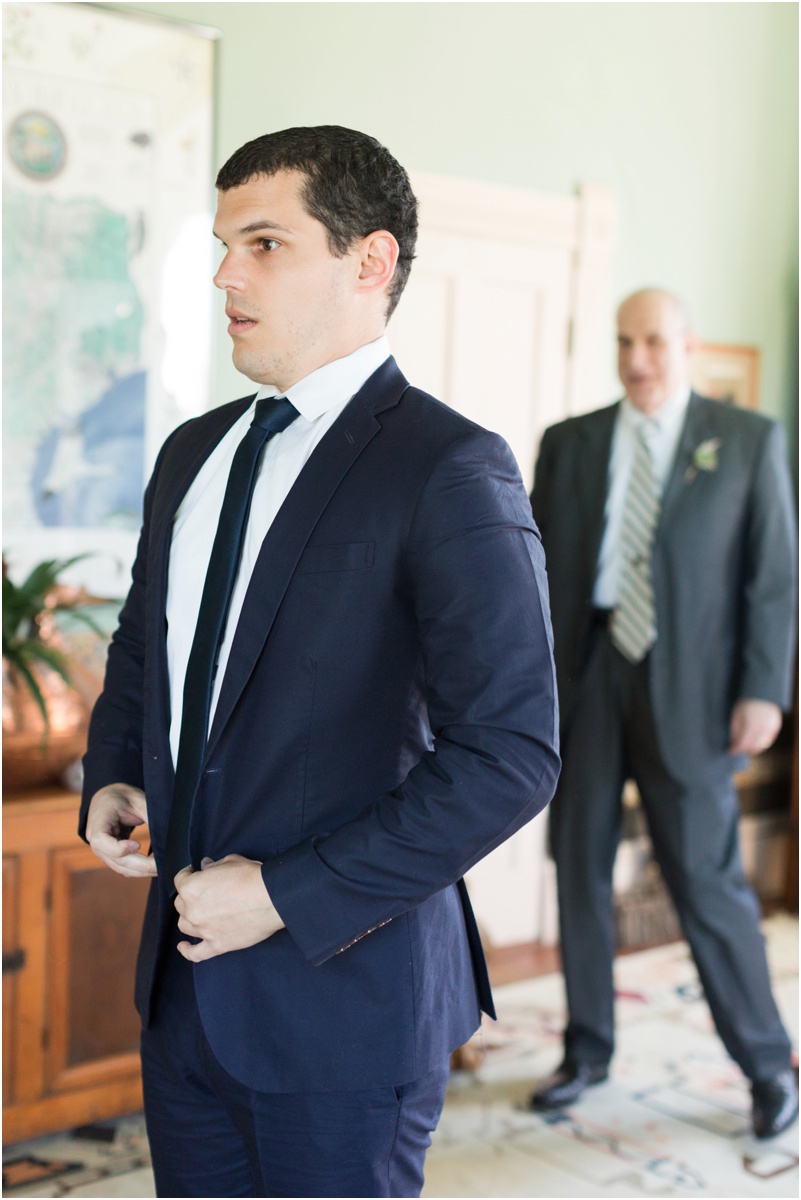 Groom Getting Ready at Barr Mansion, Austin TX | Angie L Photography