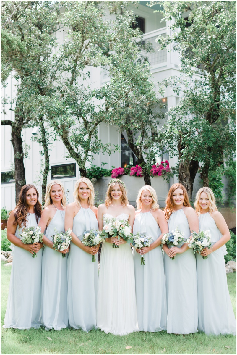 Texas Hill Country Wedding Bridesmaid Photos
