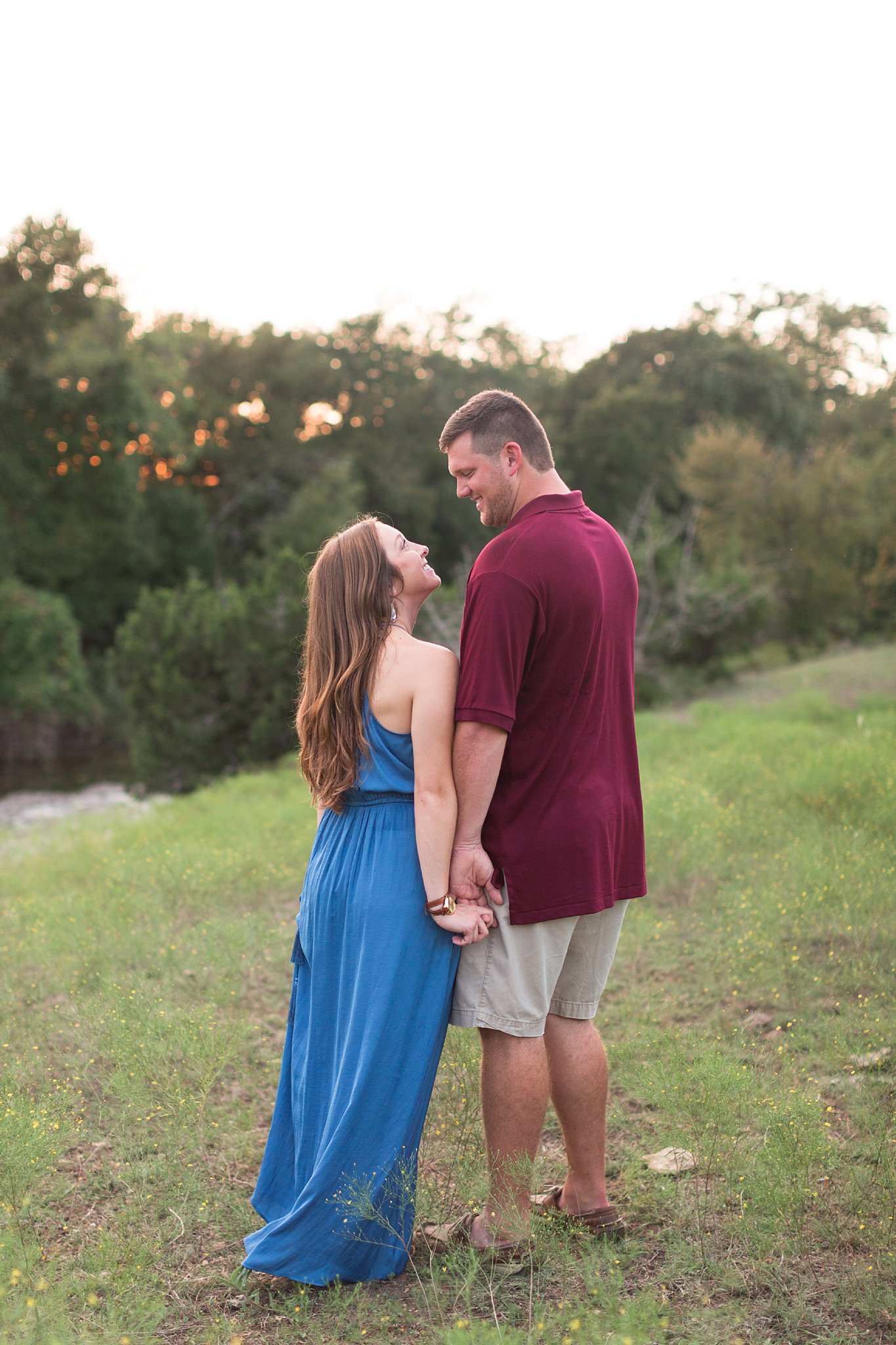 Valley Mills Engagement Photo
