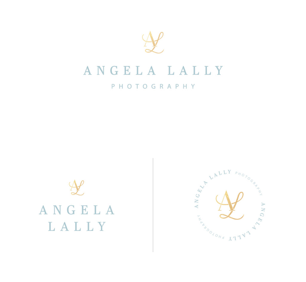 Angela Lally Photography Logo Designs