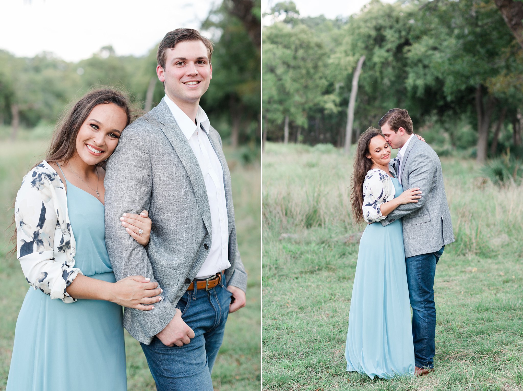 Texas Hill Country Engagement Photos